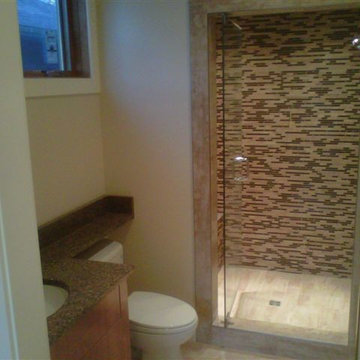 Single Family mud room/ shower