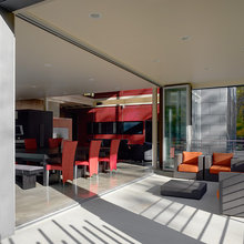 folding glass door