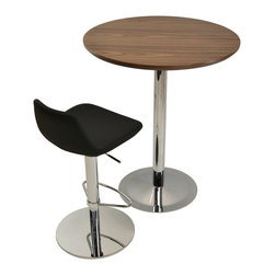 Pera Piston Swivel Stool by sohoConcept - Bar Stools And Counter Stools