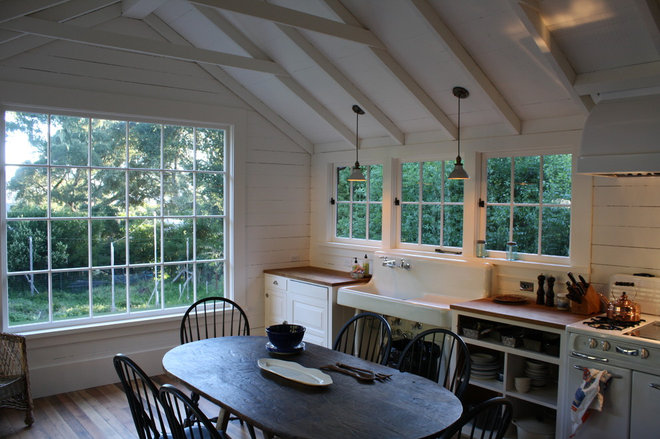 Industrial Kitchen by Kelly and Abramson Architecture