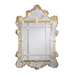 Inviting Home Inc. - Large Venetian Mirror - Wall Mirrors