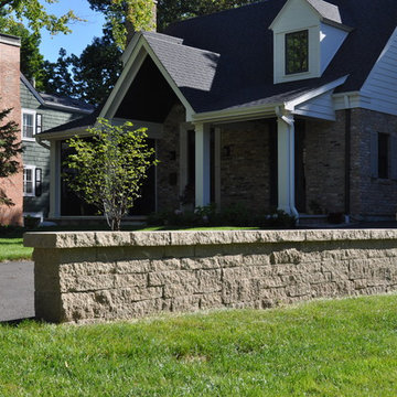 Rustic Chicago Suburb Outdoor Living & Landscaping