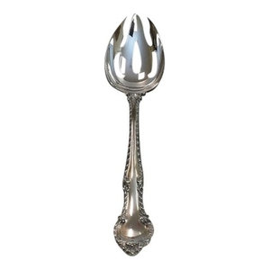 Sterling Silver Flatware Gorham English Gadroon Serving Spoon