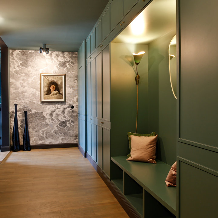 75 Beautiful Green Hallway Ideas and Designs - July 2026 | Houzz UK