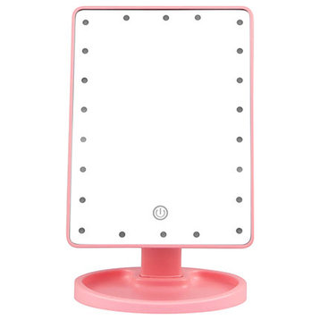 22 Led Lights Rechargeable Cosmetic Mirror