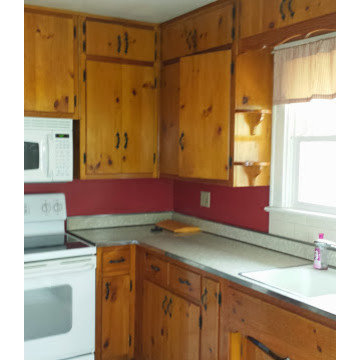 Cabinet refinishing
