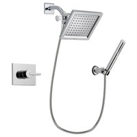 Delta Vero Chrome Shower Faucet System With Shower Head and Hand Shower DSP0073V