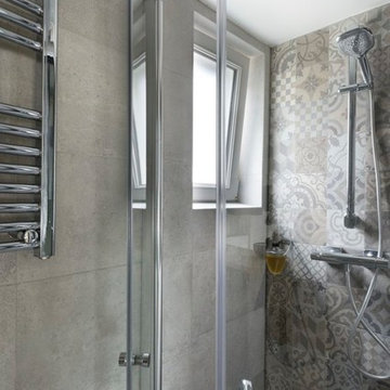 Rénovation d'un studio sous les toits parisiens