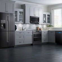 kitchen black stainless