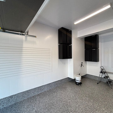 Martinet Ave - Garage Interior - Trusscore & Epoxy