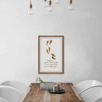 "Step Outside Your Comfort Zone" Framed Painting Print
