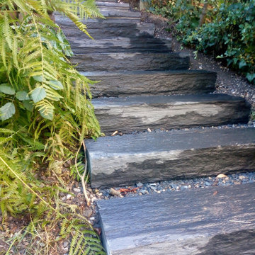 Escalier en ardoise