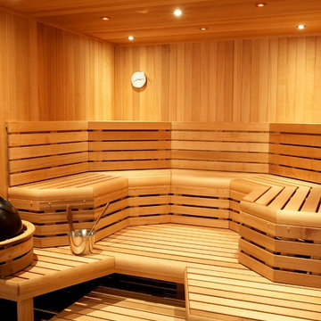 Luxury Indoor Saunas
