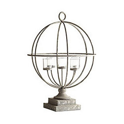 ARMILLARY VOTIVE HOLDER - Candleholders
