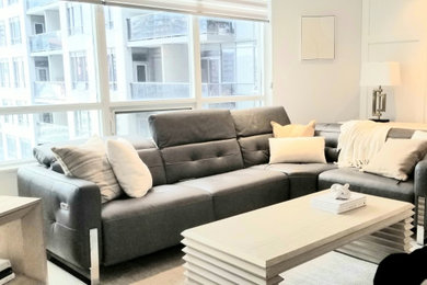 Example of a trendy home design design in Toronto