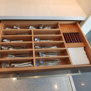 Custom Beech Drawer Insert