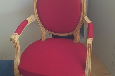 Rénovation d'un fauteuil
