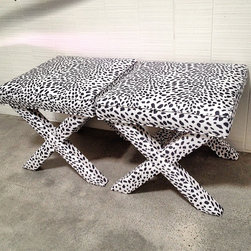 Custom X Benches - Footstools And Ottomans
