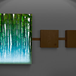 Lighted wall decor- color changing lights - Home Decor