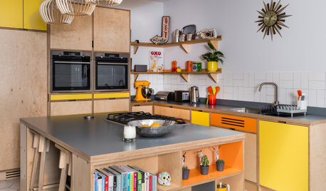 Kitchen Tour: Bright Tones and Simple Design Lift a New Extension