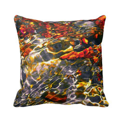 "Koi Atlas" JTG Art Pillow - Decorative Pillows