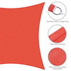 Yescom 2 Packs 20'x23' Rectangle Sun Shade Sail  Watermelon Red Canopy 97% UV