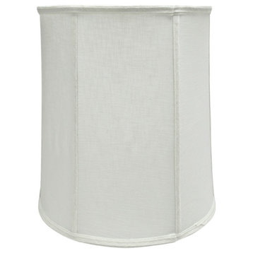 35037 Empire Shaped Spider Lamp Shade, Off White, 14" wide, 12"x14"x15"