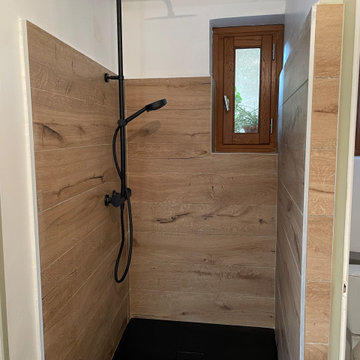 Rénovation d'une douche au 1er étage