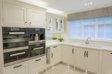 Traditional kitchen in Hampshire.