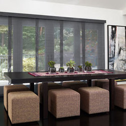 Levolor - Levolor Panel Track: Solar Screen Seed Stitch & Tides - Vertical Blinds