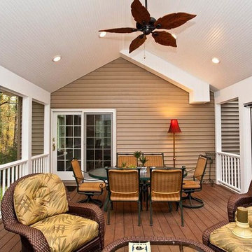 Single Family Home Addition in Oakton, Virginia Gets Facelift Inside and Out