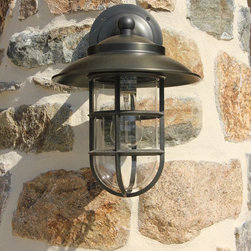 Beers Custom Bank Barn - Outdoor Lighting