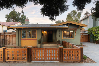 Inspiration for a craftsman exterior home remodel in San Francisco