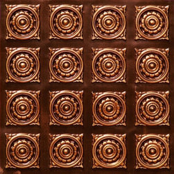 128 Faux Tin Ceiling Tile Glue up 24x24 - Ceiling Tile