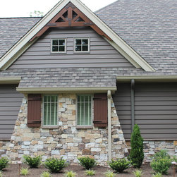 QuarryCut Stone - 40%Split Field 30%Brown 30%Dark - Squares & Strips - Siding And Stone Veneer