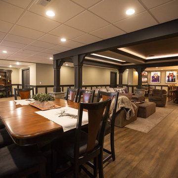 Bucks County Style Basement in Perkasie, PA