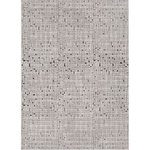 KAS - KAS Inspire 7505 Gray Tribeca Area Rug, 9'10"x13'2" - Inspire is a collection of trendy transitional and traditional machine woven rugs with metallic highlights throughout. These beautiful rugs are made in Turkey of shrink polyester and polyester with a 1/4" pile height.