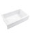 Grace 34" Quick-Fit Farmhouse Fireclay Single Bowl Kitchen Sink, Crisp White