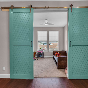 Kids Playroom-Barn Door Project-Densdale Lane, Winter Garden, FL, USA