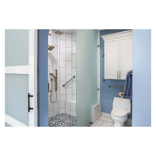Chand Master/Guest bath - Transitional - Bathroom - Atlanta - by RTG ...