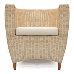 Tika Armchair By Rattan & Wickers - Armchairs And Accent Chairs