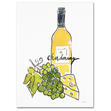 Farida Zaman 'Wine Time IV Chardonnay' Canvas Art, 24x18