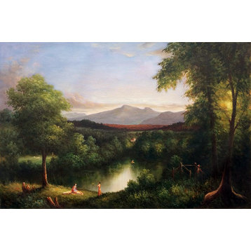 View on the Catskill--Early Autumn, 1837, Unframed Loose Canvas