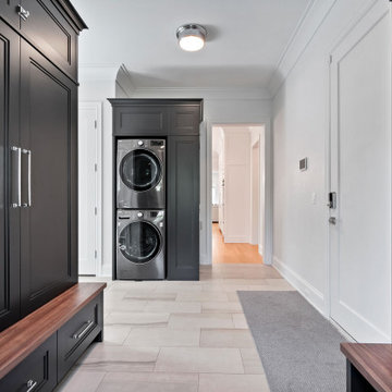 Charming Laundry and Mud Room