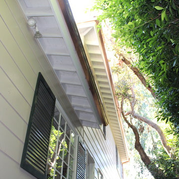 Seamless Copper Rain Gutters in Los Angeles