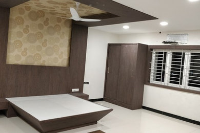 Bedroom - contemporary bedroom idea in Other