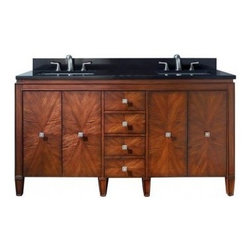 AVANITY BRENTWOOD VANITY - 61 INCH NEW WALNUT - Bathroom Vanities And Sink Consoles