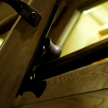A Closer Look at this Custom Wine Cellar Chicago Ladder