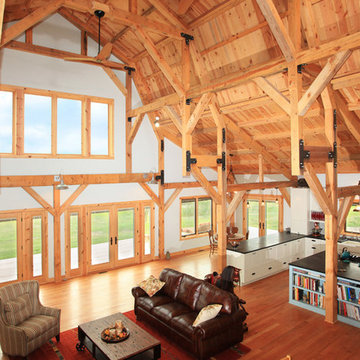 Perfectly Secluded Gambrel Barn Home