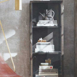 Roost Curator's Cabinet - Three Shelf - Narrow - SKU: F724 - Media Cabinets
